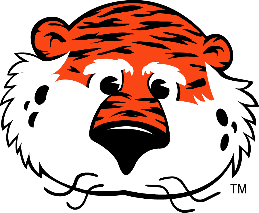 Auburn Tigers 2009-Pres Mascot Logo diy DTF decal sticker